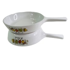 2 Corning Ware Spice of Life Skillet Pans 6.5 P-83-B USA