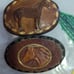 Vintage Handcrafted Leather Horse Belt Buckles 2