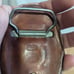 Vintage Handcrafted Leather Horse Belt Buckles 2