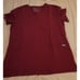 FIGS Women's Set Maroon Catarina One-pocket top & High Waisted Zamora Pants Set