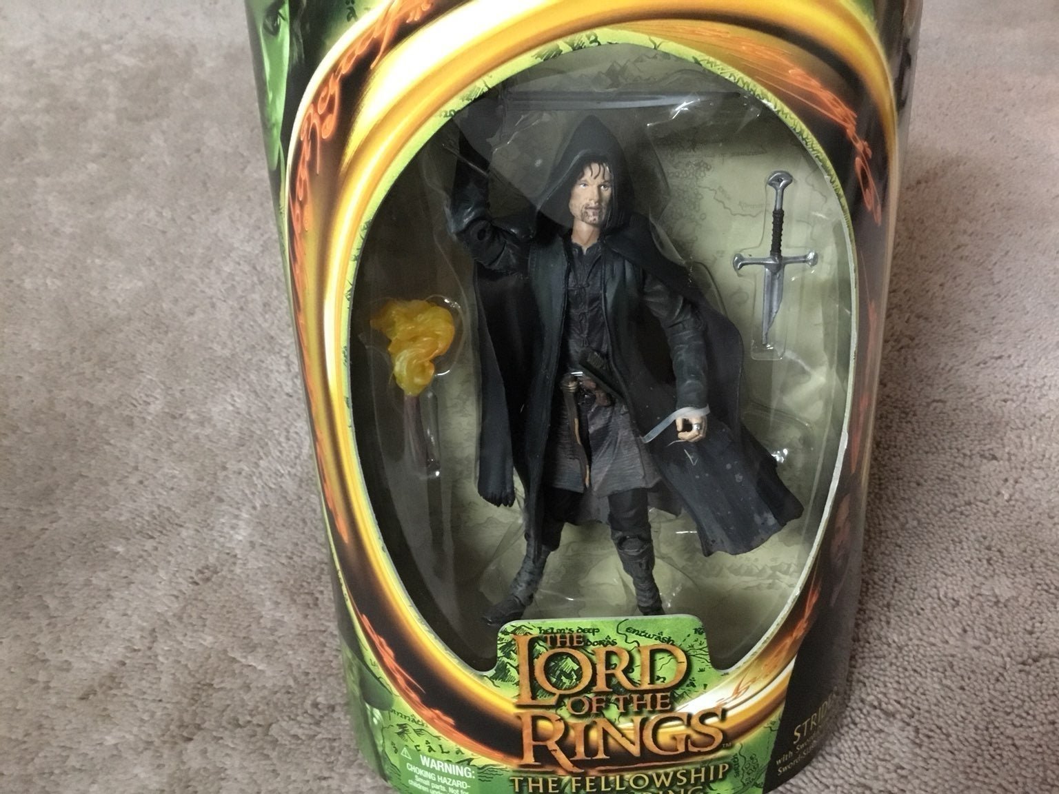 The lord Of The Rings Strider Figure