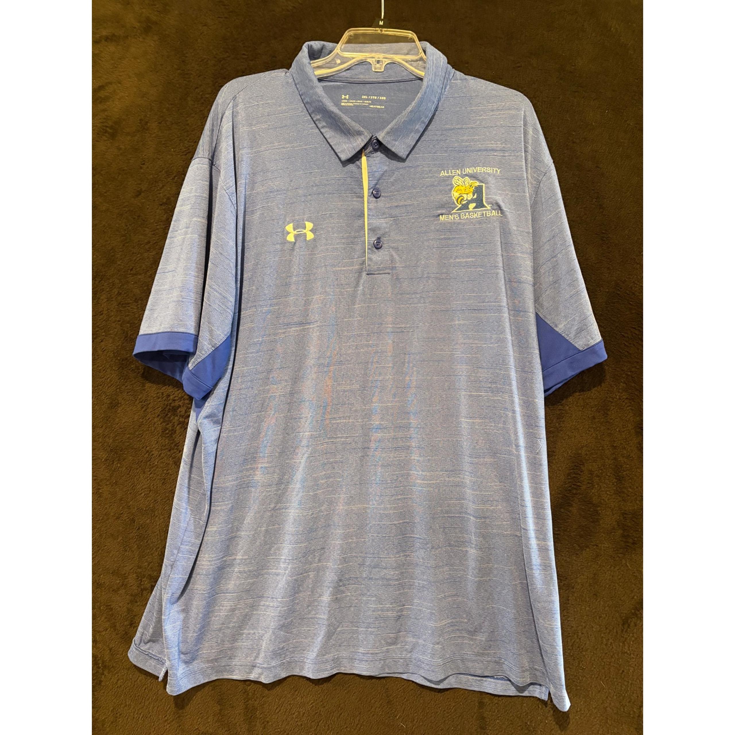 Under Armour Allen University Mens Basketball Polo Shirt 3XL