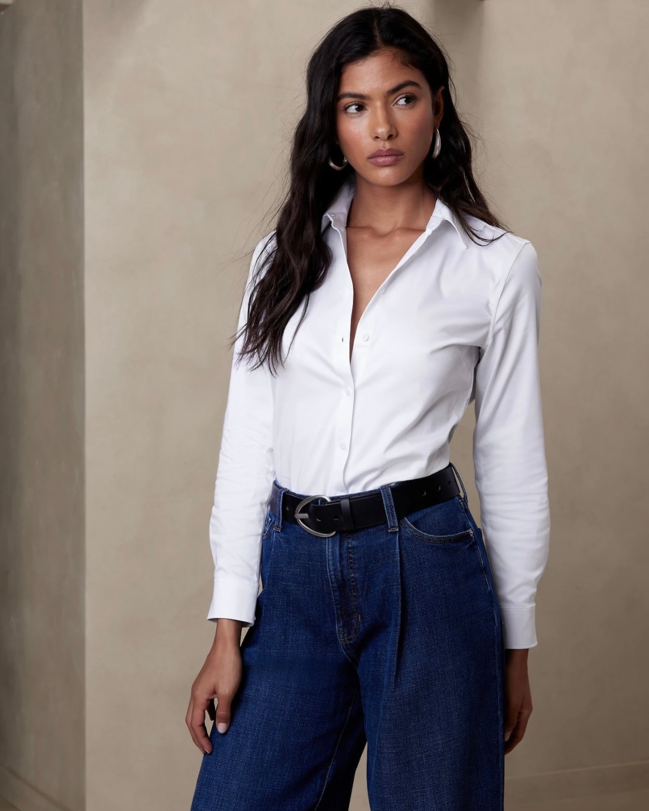 BUNDLE OF FOUR BANANA REPUBLIC COLLARED SHIRTS