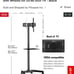 FITUYES UNIVERSAL GAMING TV CART