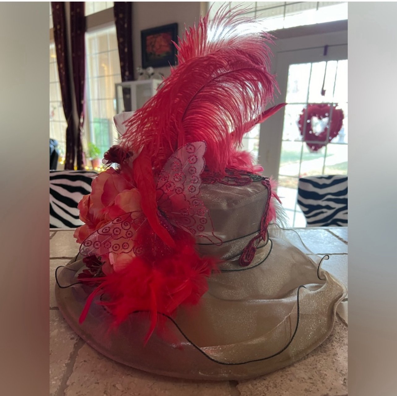 Hopeless romantic derby hat