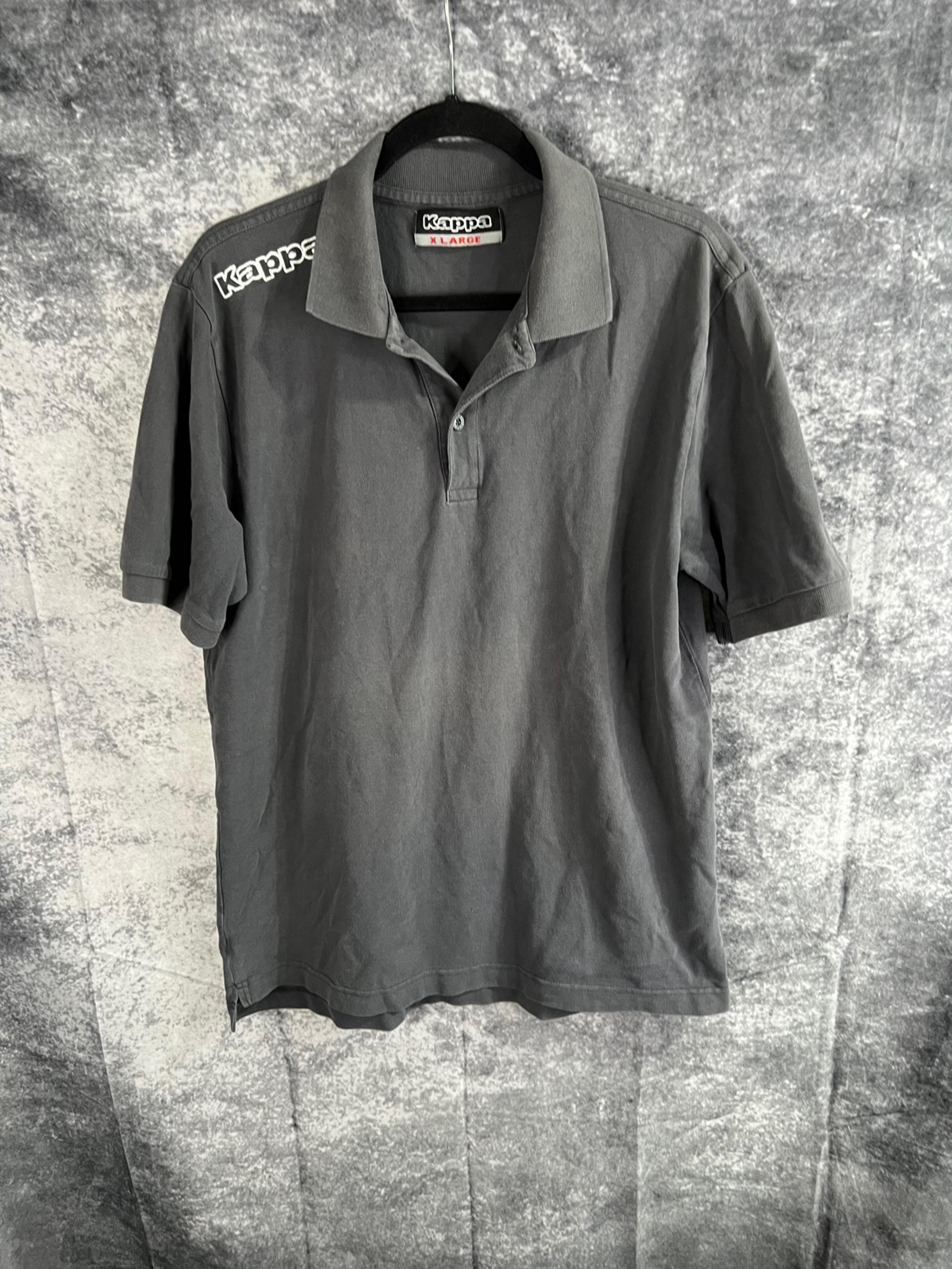 Vintage size extra large grey robe di kappa la pollo polo look rare hot item!