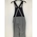 Obermeyer Size 2 S Gray/Denim Black Malta Ski Snow Bib Overalls Insulated HR2-75