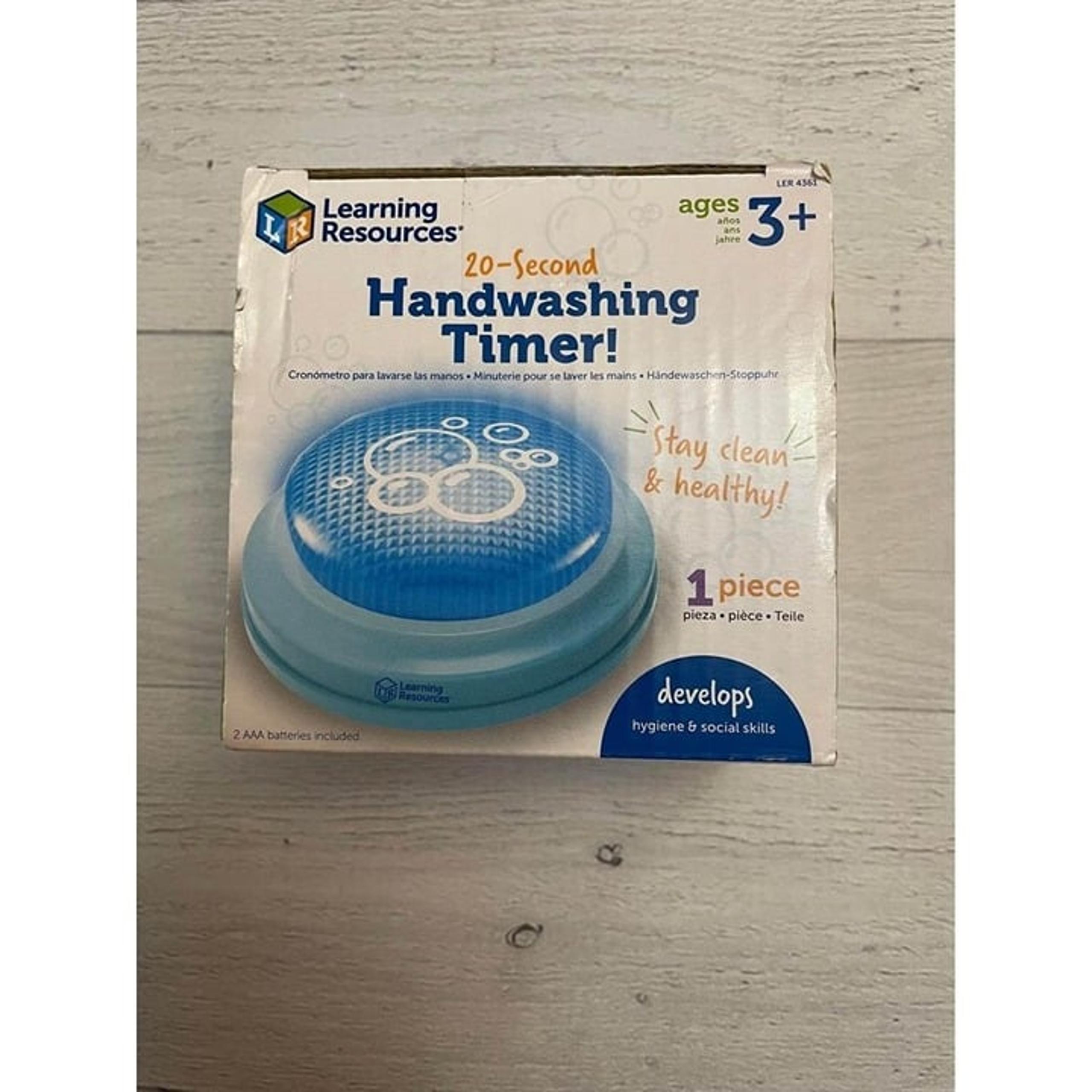 Learning Resouces 20 second hand washing timer