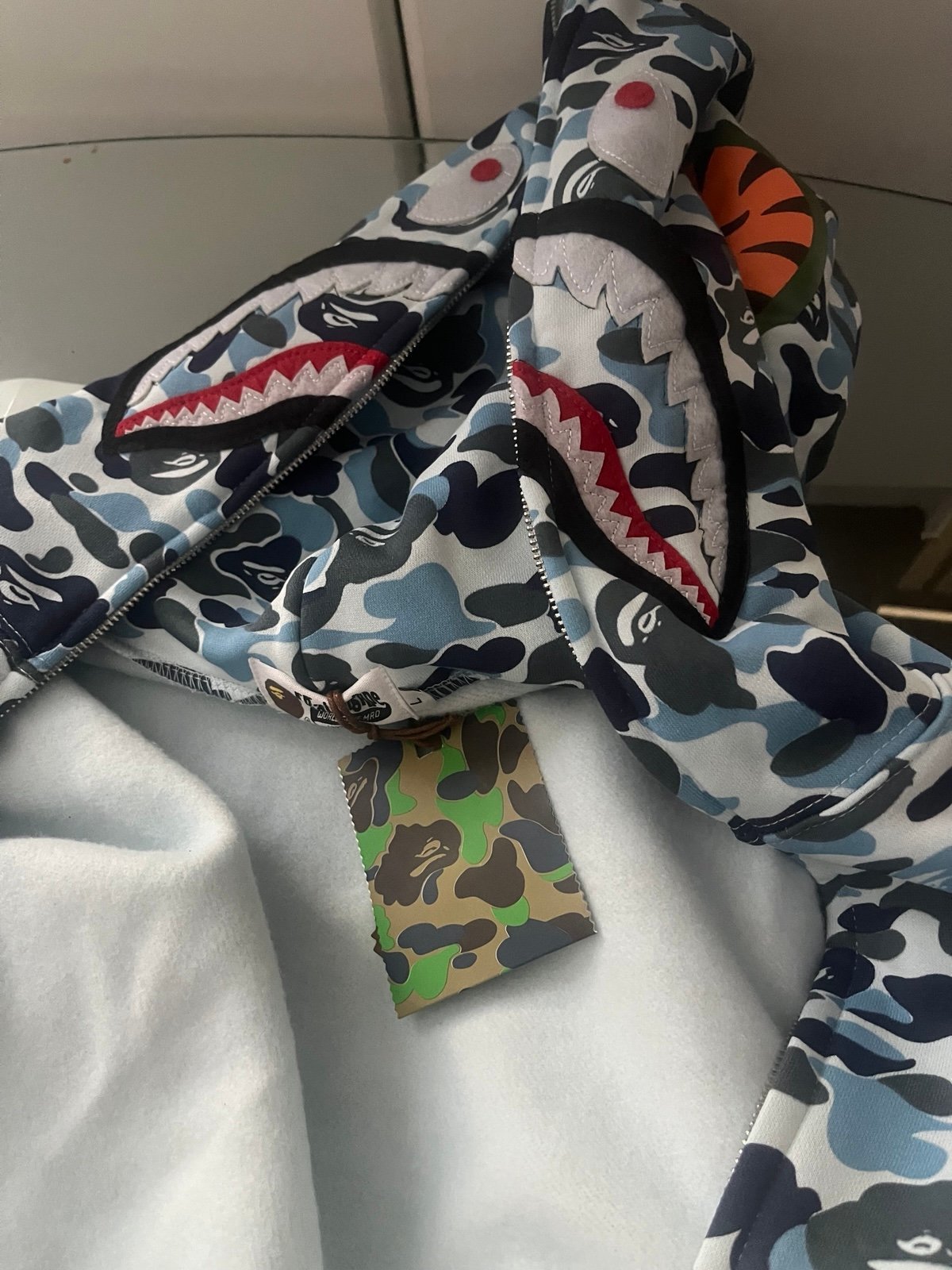 Bape hoodie (blue)