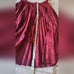 Marciano By Guess Pleated Shimmering Burgundy Skirt Size 6