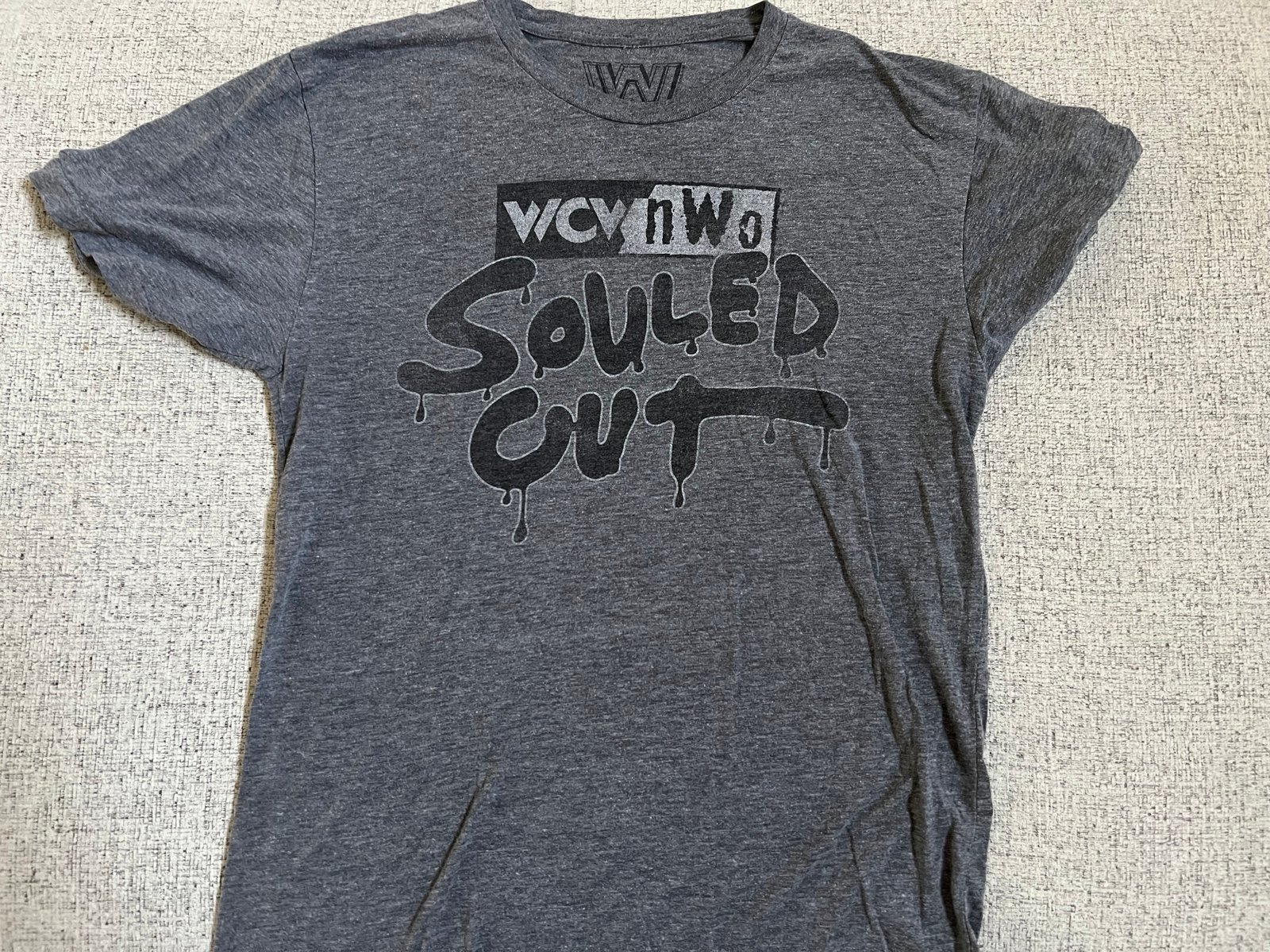 Rare WCW/nWo Souled Out T-Shirt Medium SOFT WWE