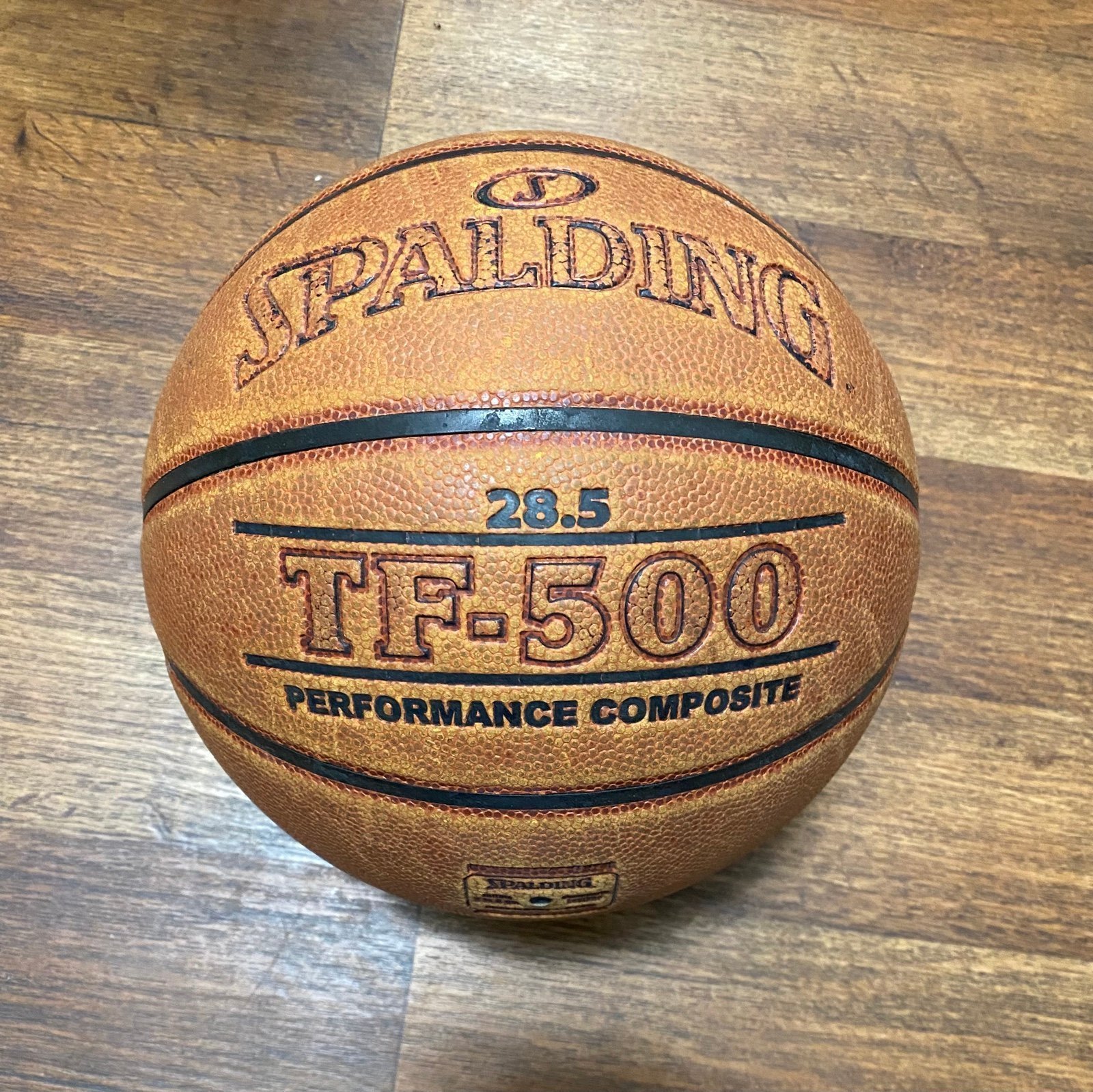 Spalding Performance Composite Leather Intermediate TF-500 Ball Basketball 28.5