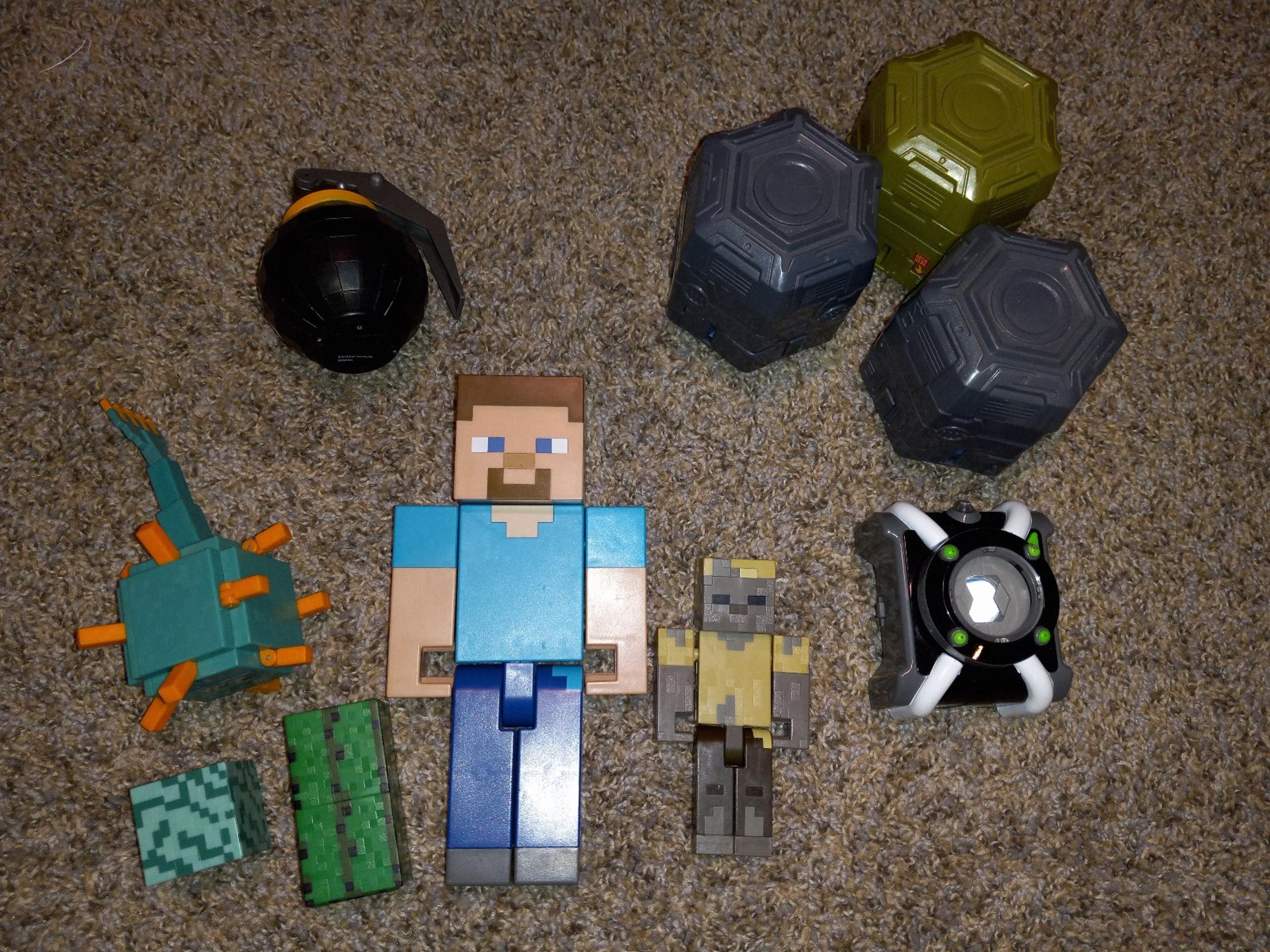 Minecraft, Fornite, Ben 10 & More Toy Bundle