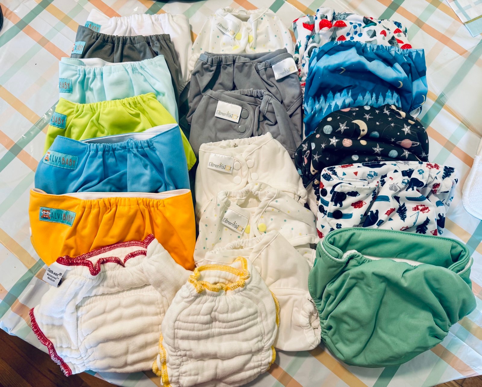Cloth Diaper Lot- thirsties, cloth-eez and more! 50+ items total.