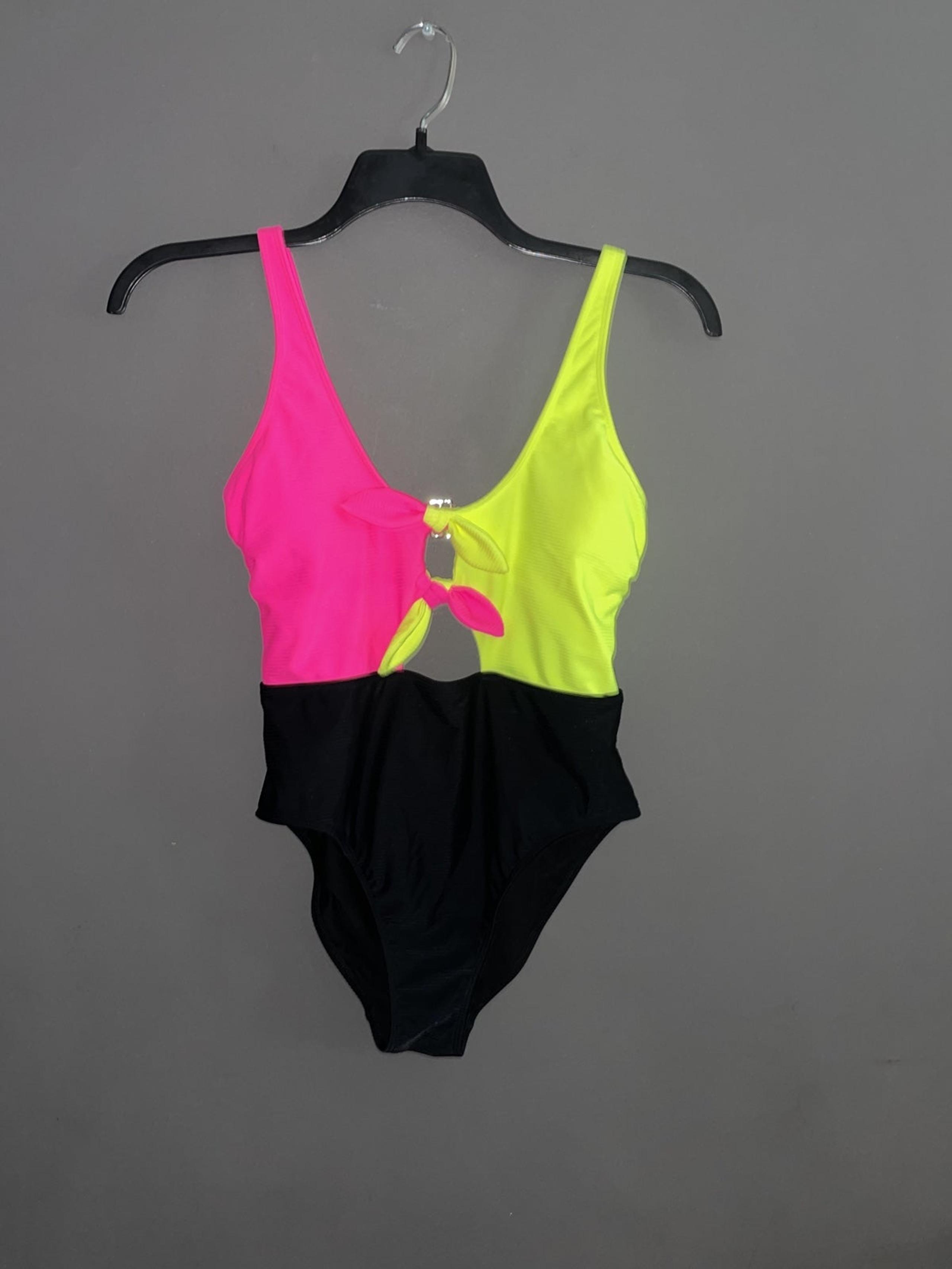 No Boundaries Neon Swimsuit - Size Medium