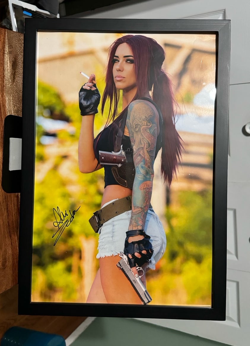 Alex Zedra Poster 12” x 18” (Autographed)