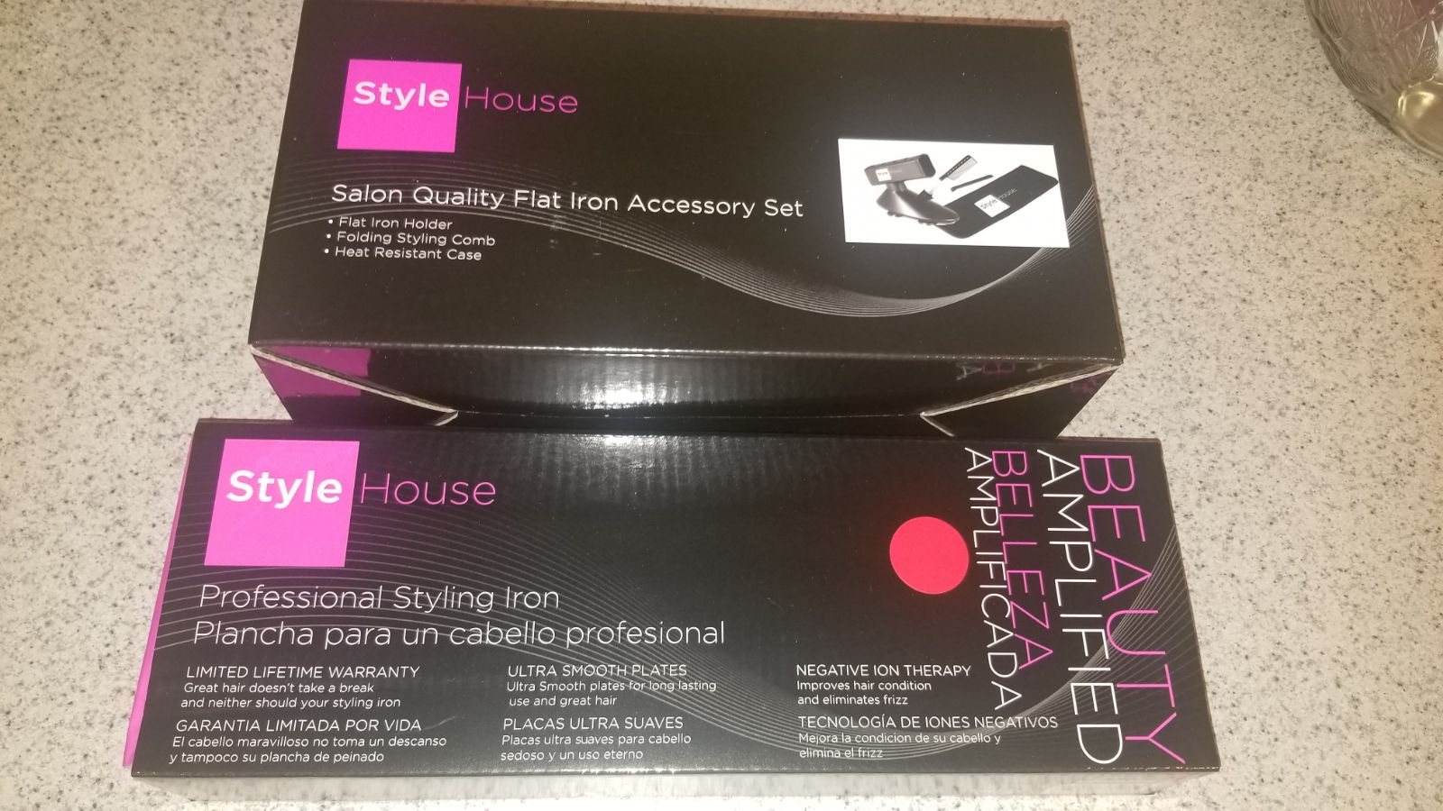 Flat Iron and Accessories