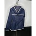 Large Tommy Hilfiger Raincoat Jacket Anorak Hooded Windbreaker Navy Blue