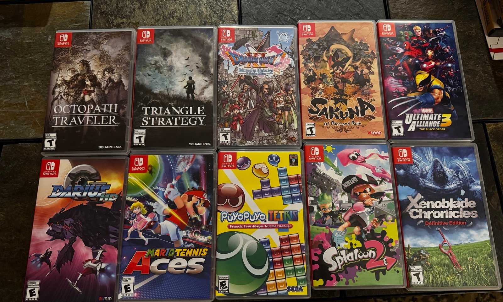 10 Empty Nintendo Switch Cases