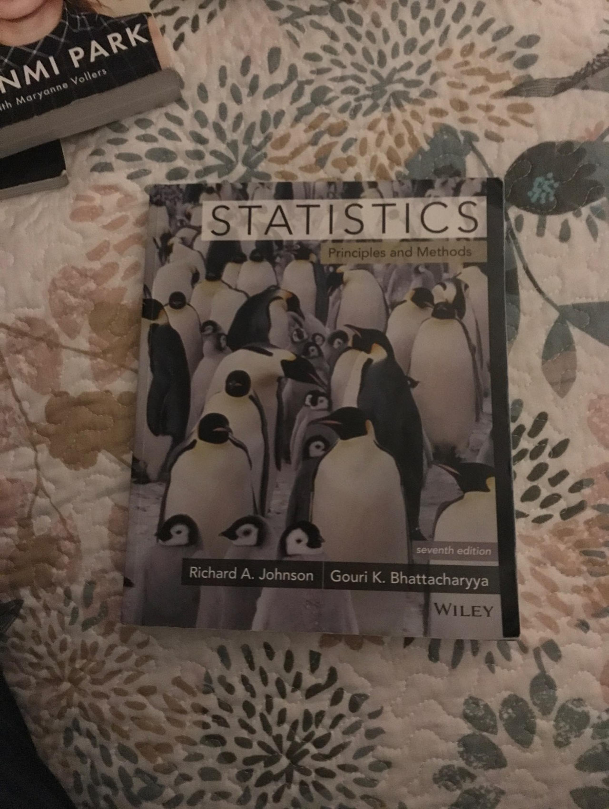 Statistics Principles and Methods