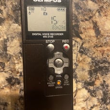 Olympus Voice Recorder W210S Black