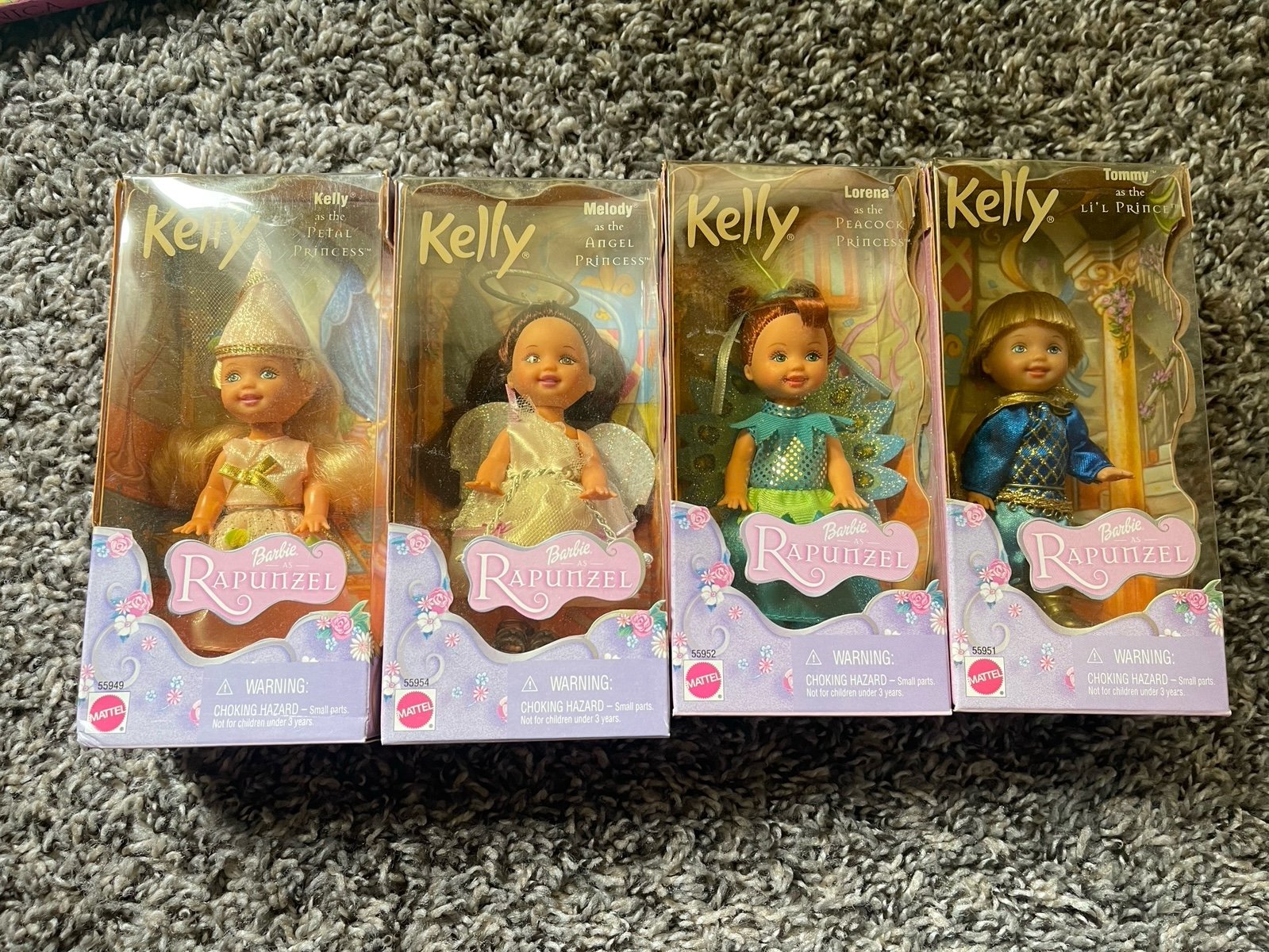 Barbie Kelly Rapunzel Dolls