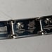 Vintage storytelling bracelet Egyptian Theme sterling