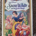 DISNEY'S Snow White and the Seven Dwarfs vhs 1524