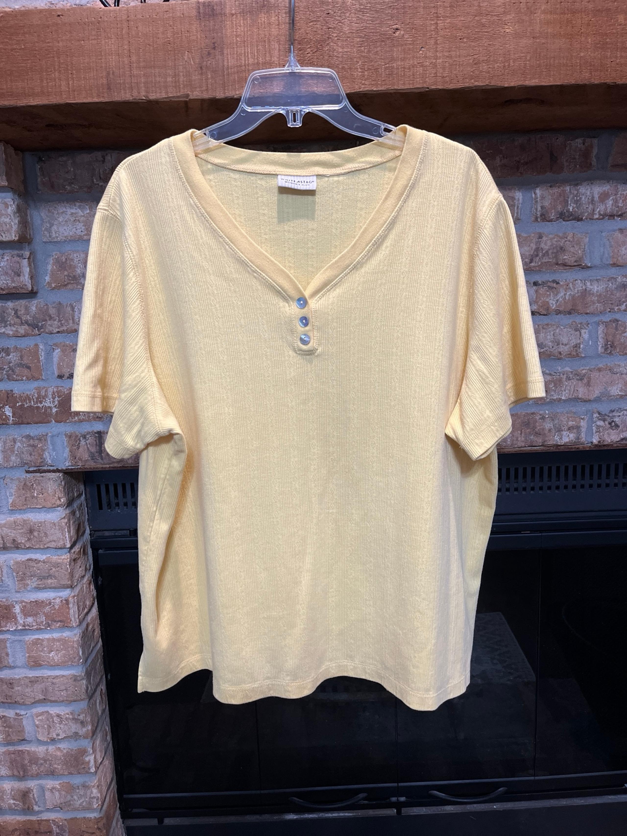 White Stag women’s plus knit top