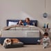 Small (26 W x 19 D x 6 H) Gray The Casper Dog Bed