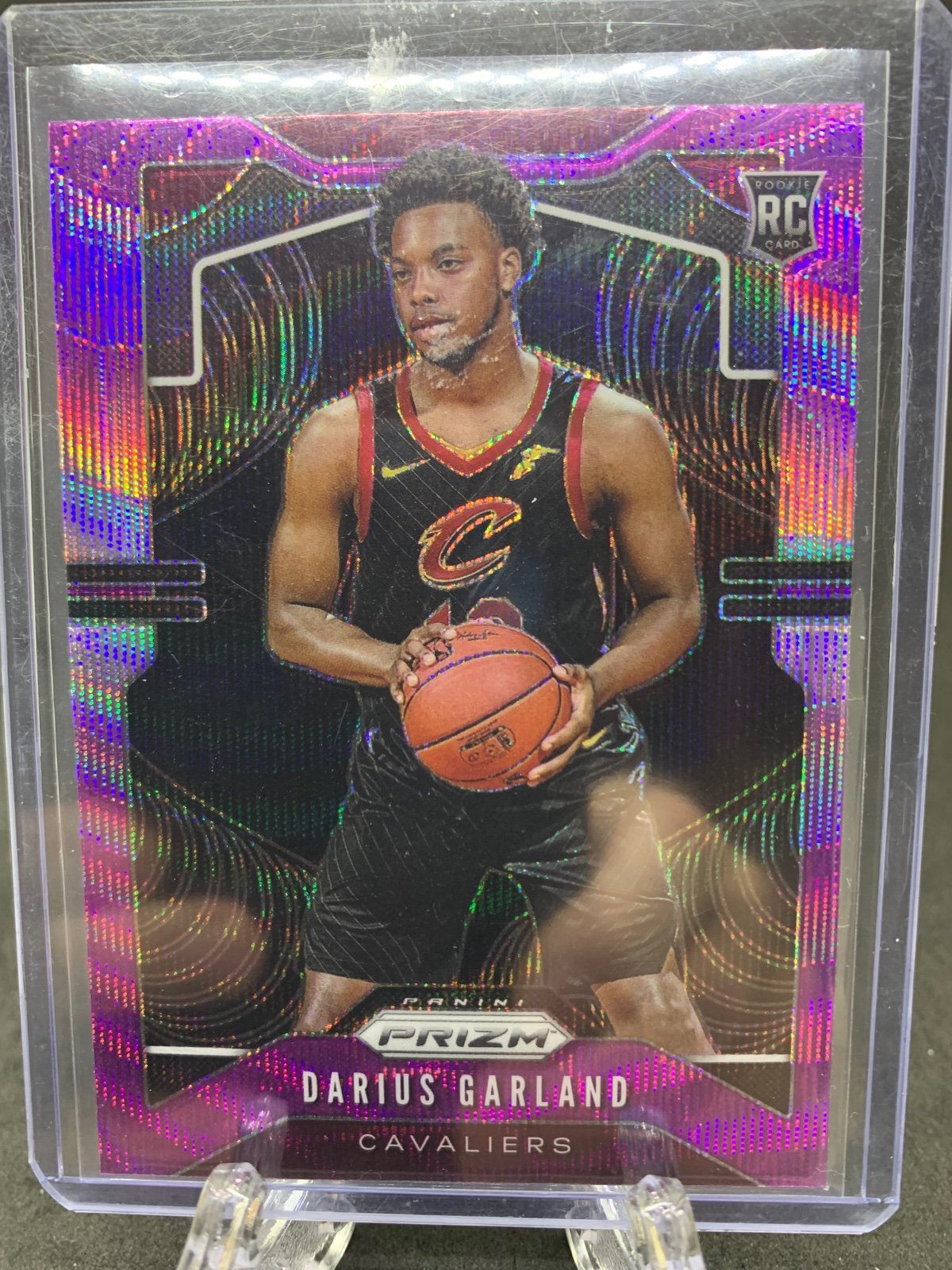 2019-20 Darius Garland Purple Wave Prizm RC Rookie SHARP CORNERS GEM MINT!! Cavs
