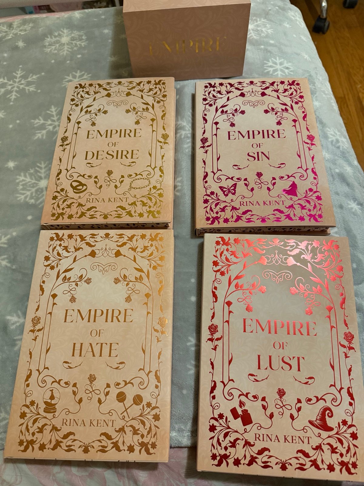 BFDC Books for Days Crate Empire Series by Rina Kent