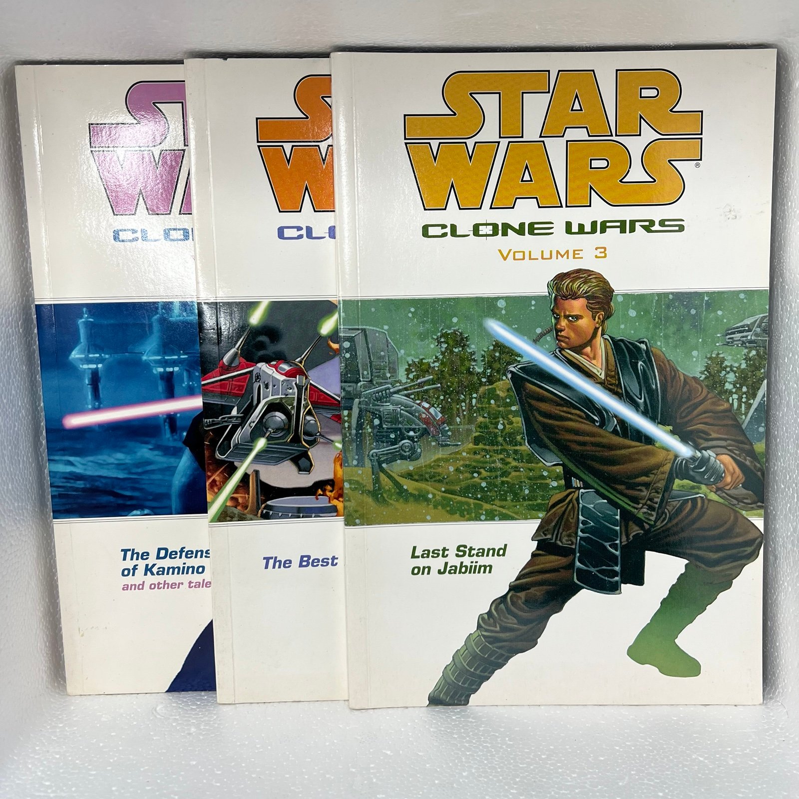 Star Wars - Clone Wars Volume 1, 3, & 5 by Dark Horse Books - graphic novel