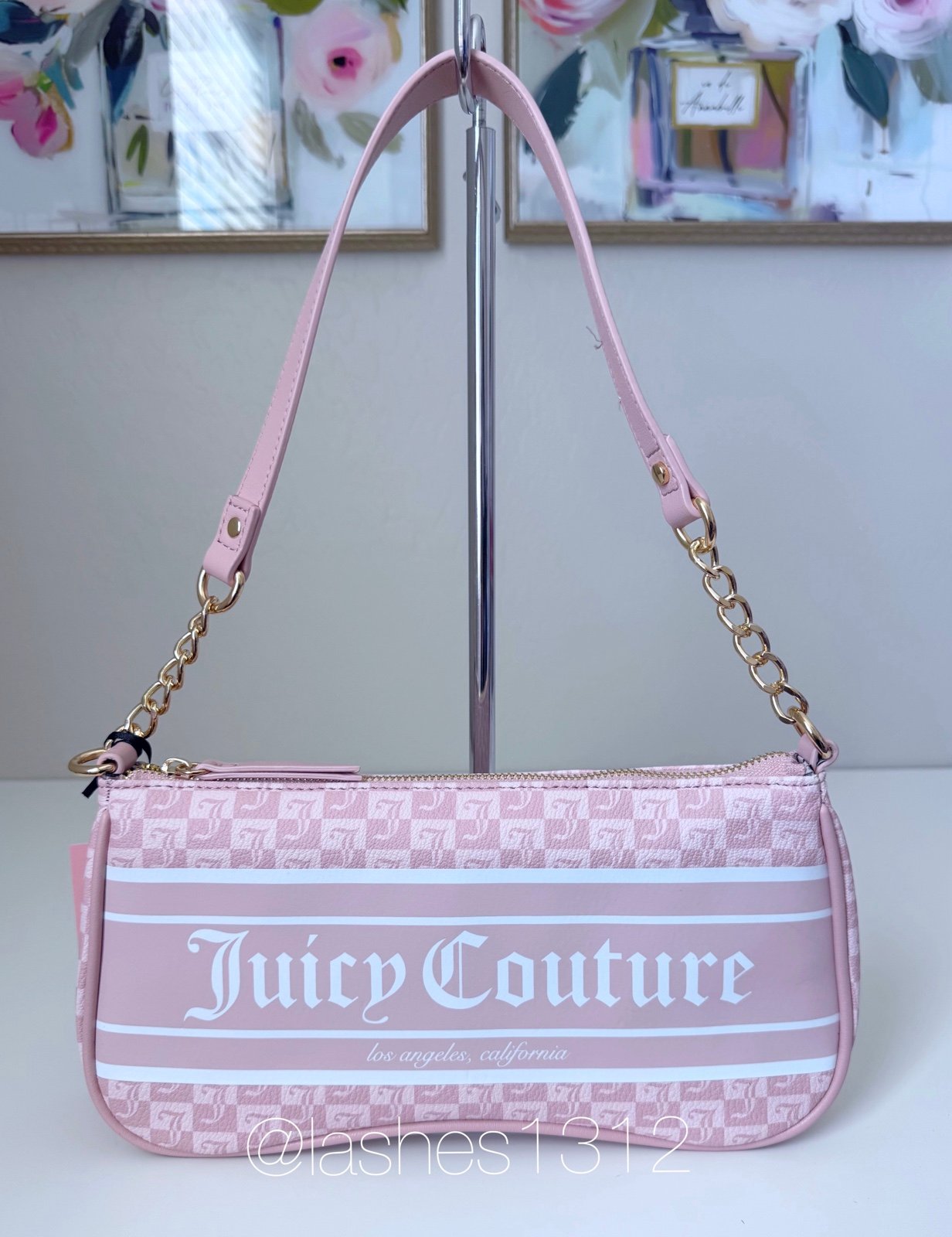 JUICY COUTURE Purse Fashionista Shoulder Bag - Pink