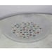 VTG 1970 Asteroid Jan Sylwester Drost Glass Serving Platter Clear Color Dots 12”
