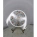 VTG 1970 Asteroid Jan Sylwester Drost Glass Serving Platter Clear Color Dots 12”