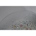 VTG 1970 Asteroid Jan Sylwester Drost Glass Serving Platter Clear Color Dots 12”