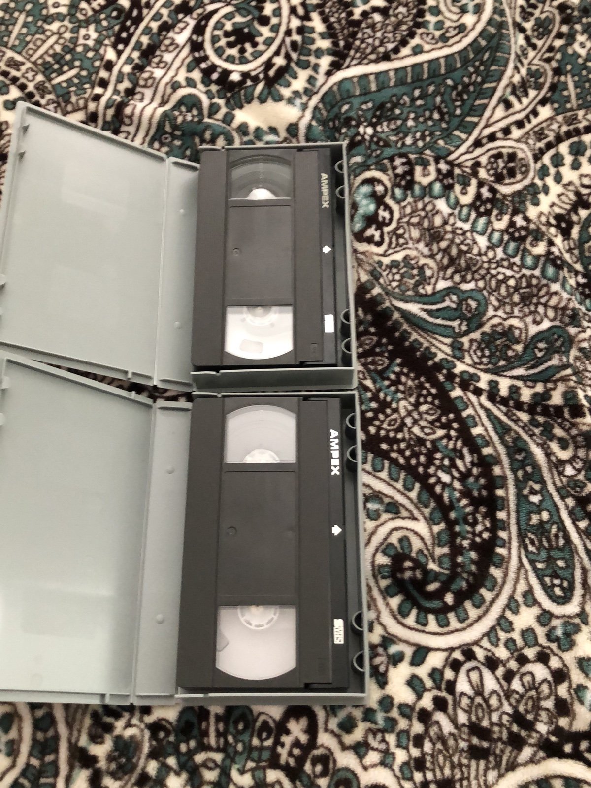 Lot Of 2 Ampex VHS Tapes