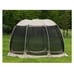 HUGE Screen House Room Camping Tent Pop Up Sun Shelter Mesh (12FT)
