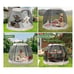 HUGE Screen House Room Camping Tent Pop Up Sun Shelter Mesh (12FT)
