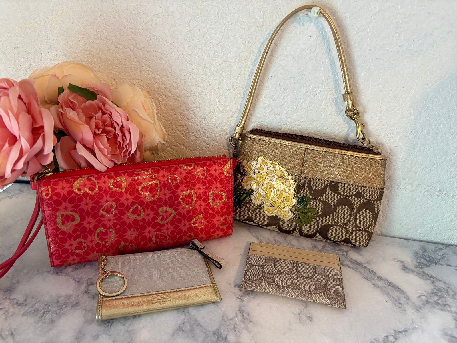 Coach wallet/wristlet bundle