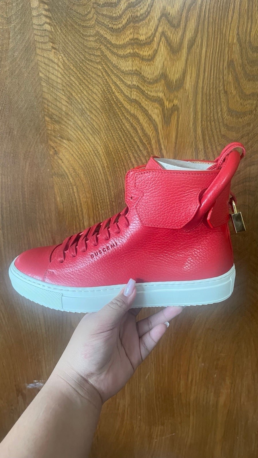 125mm High-Top Buscemi Sneaker