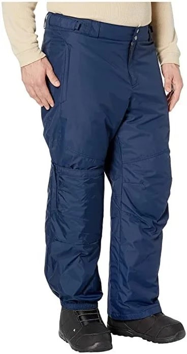 Columbia Bugaboo IV Snow Ski Pant Collegiate Blue Men's Extended Big & Tall 4XL