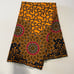 African Print Ankara Floral Print Multicolor Cotton Fabric