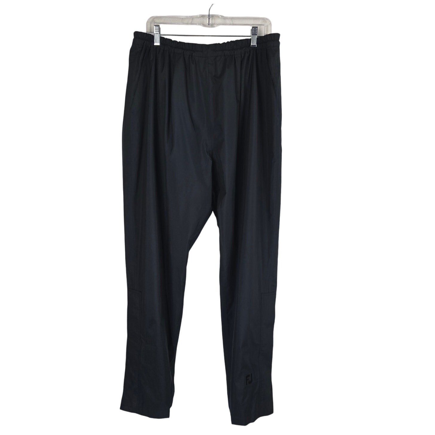 Footjoy Dryjoys Black Golf Camping Wind Water Resistant Men's Pants XL