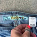 Vintage Y2K Mudd Low Rise No Waistband Whiskered Jean Capris Size 7