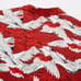 Japanese Crane Print Hawaiian Shirt