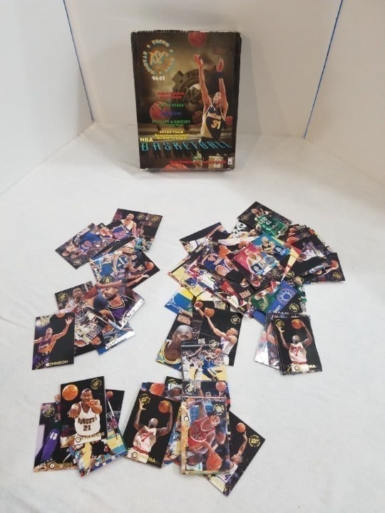 Lot of 2 Boxes FULL 1994-95 Topps NBA Ba