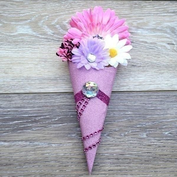 Christmas Dance recital gift!!! Gorgeous  Hair Clip Bouquet hand made