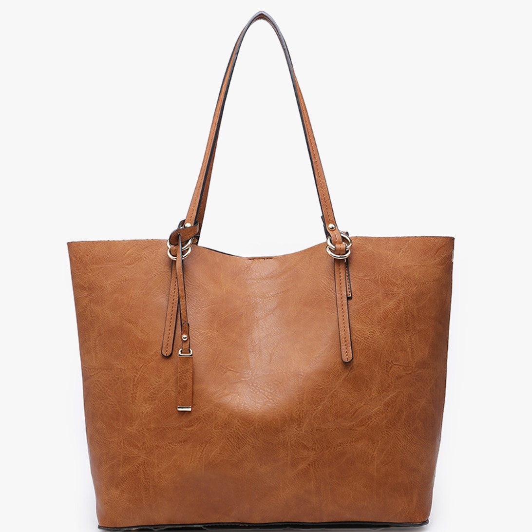 Iris 2-in-1 Tote Bag Brown